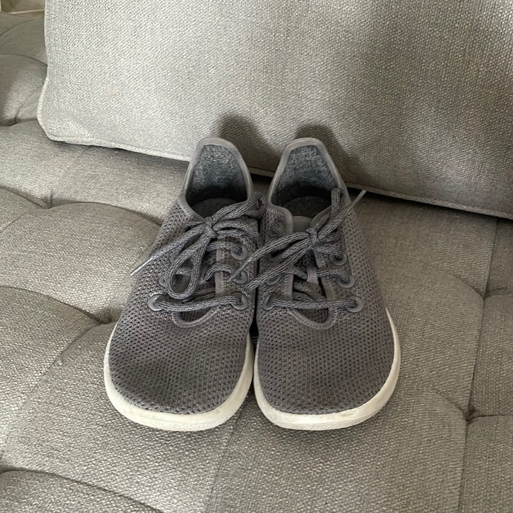 Women’s grey allbirds size 8 - worn twice